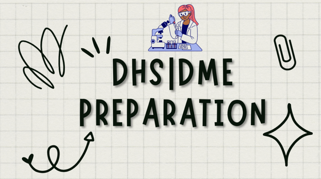 DHS & DME previous year question papers